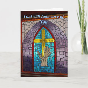 God will take care of you card