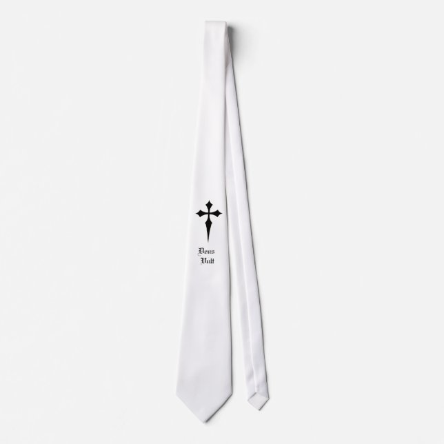 god wills it tie (Front)