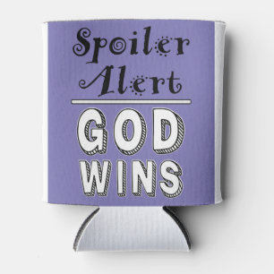 God Wins Can Cooler