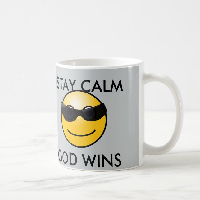 GOD WINS Coffee Mugs (Right)