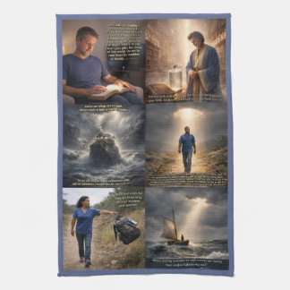 God With Us Tea Towel