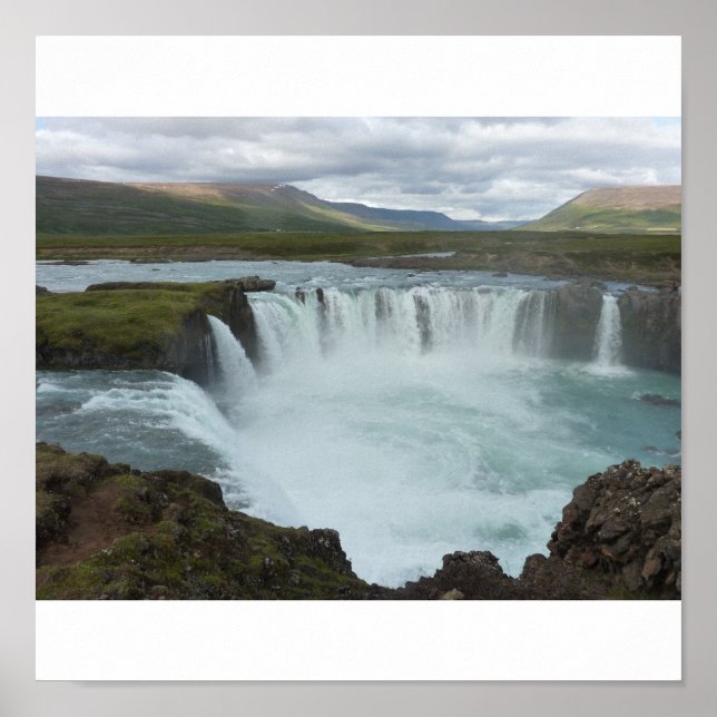 Godafoss Island Poster (Front)