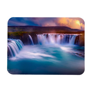Goðafoss  Waterfall Iceland Magnet