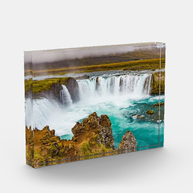 Godafoss waterfall, Iceland Photo Block (Left)