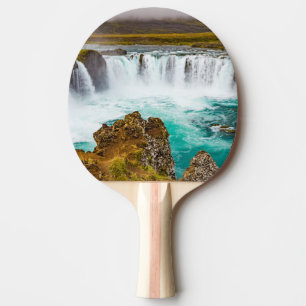 Godafoss waterfall, Iceland Ping Pong Paddle