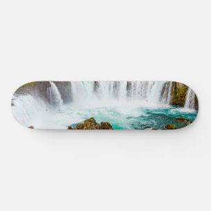 Godafoss waterfall, Iceland Skateboard