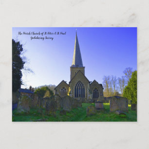 Godalming Church Of England Midday Postcard