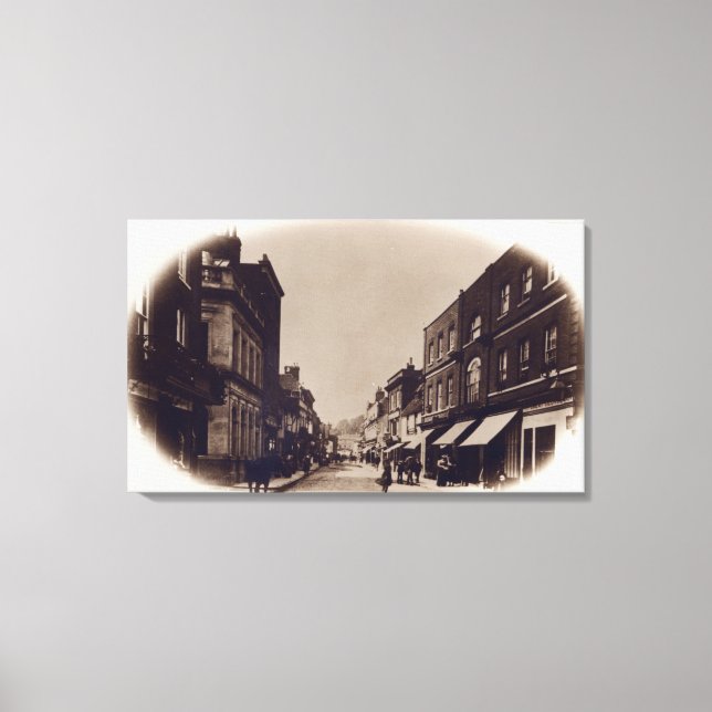 Godalming High Street, Surrey, c.1900 Canvas Print (Front)