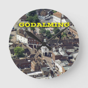 Godalming Surrey England Round Clock