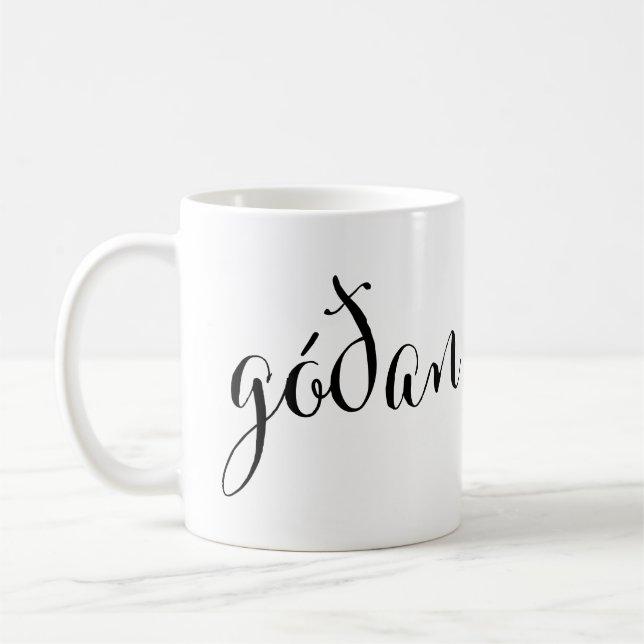 góðan daginn Good Morning Icelandic Mug (Left)