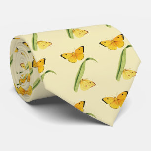 Godart's Colias Butterfly Tie