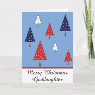 Goddaughter christmas greeting card