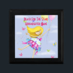 Goddaughter Gift Girly Motivational Personalised Gift Box<br><div class="desc">Edit your Godchild's name and a personalised greeting as desired to make this Goddaughter or Godson gift a very special keepsake gift. God parents (Godmother or Godfather) will find a wide selection of Godchild gifts here for all occasions, some religious, other seasonal and personal such as Baptism, 1st Communion, Conformation,...</div>