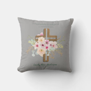 Goddaughter Gift Motivational Encouragement NAMED Cushion