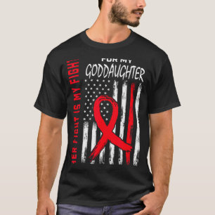 Goddaughter Heart Disease Awareness Month Products T-Shirt