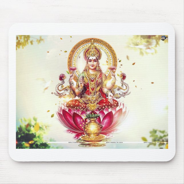 GODDES LAKSHMI 04SEP 2014.jpg Mouse Mat (Front)