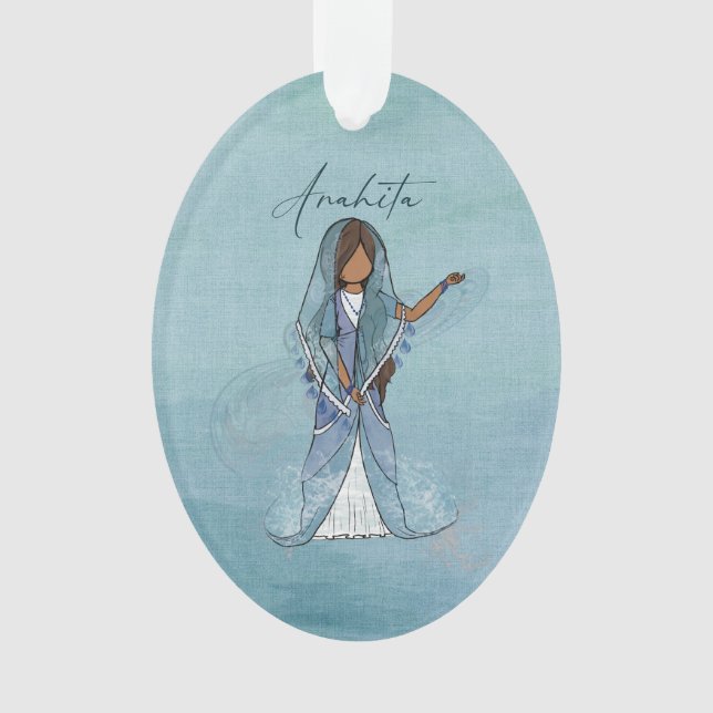 Goddess Anahita Ornament (Front)