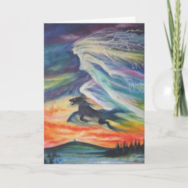 Goddess at Glastonbury Card (Front)