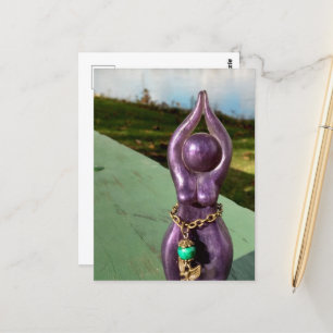 Goddess at the River Postcard