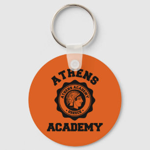Goddess Athena - Athens Academy Seal Key Ring