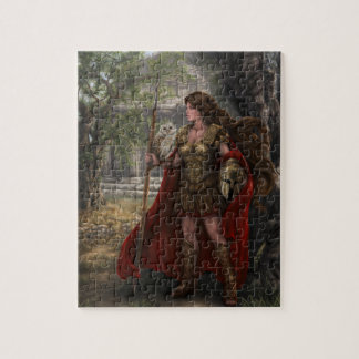 Goddess Athena Puzzle by artist Lindsay Archer