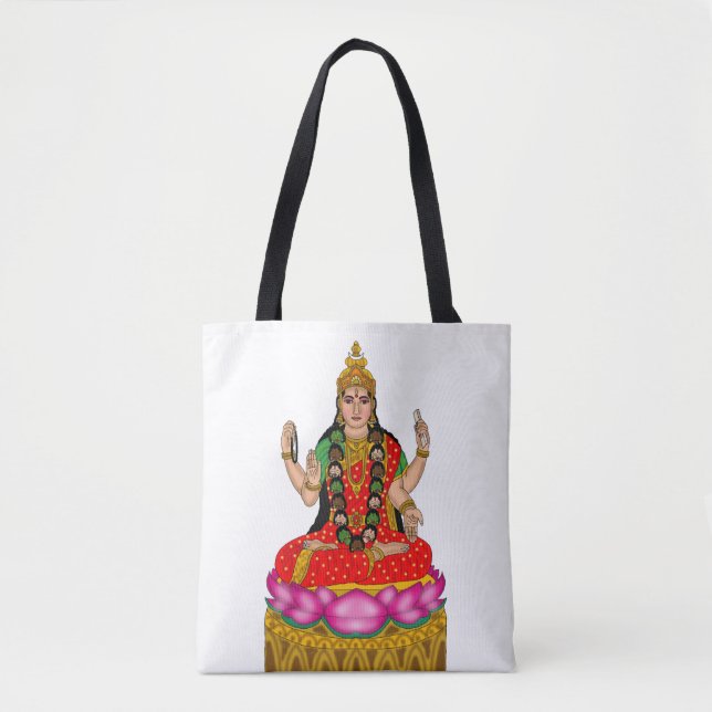 Goddess Bhairavi Tote Bag (Front)
