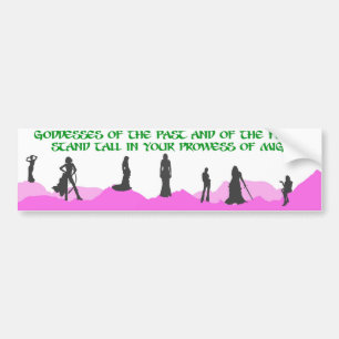Goddess Bumper Sticker