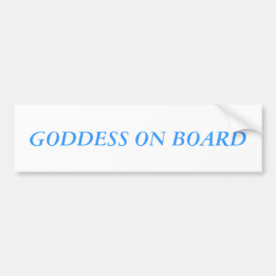 GODDESS BUMPER STICKER
