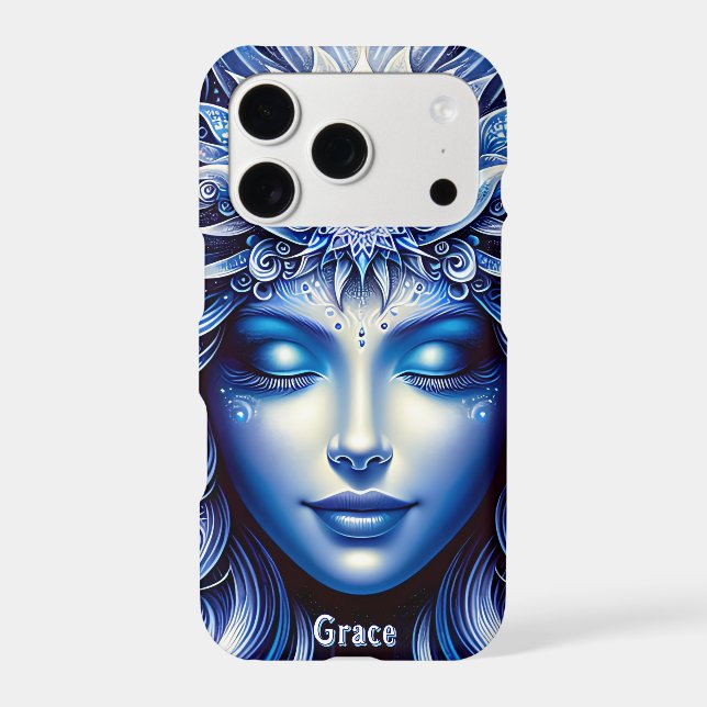 Goddess Celestial Blue Head January -   (Back)