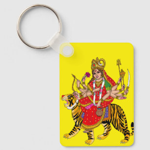 Goddess Chandraghanta Keychain