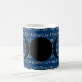 Goddess Chant (blue) Coffee Mug