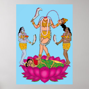 Goddess Chinnamasta Accessories Poster