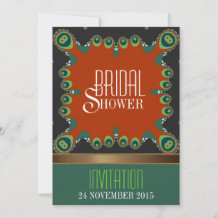 Goddess Christmas Bridal Shower Invitation