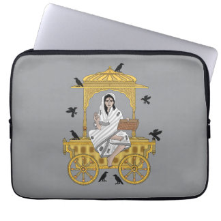 Goddess Dhumavati Laptop Sleeve
