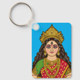 Goddess Durga Keychain