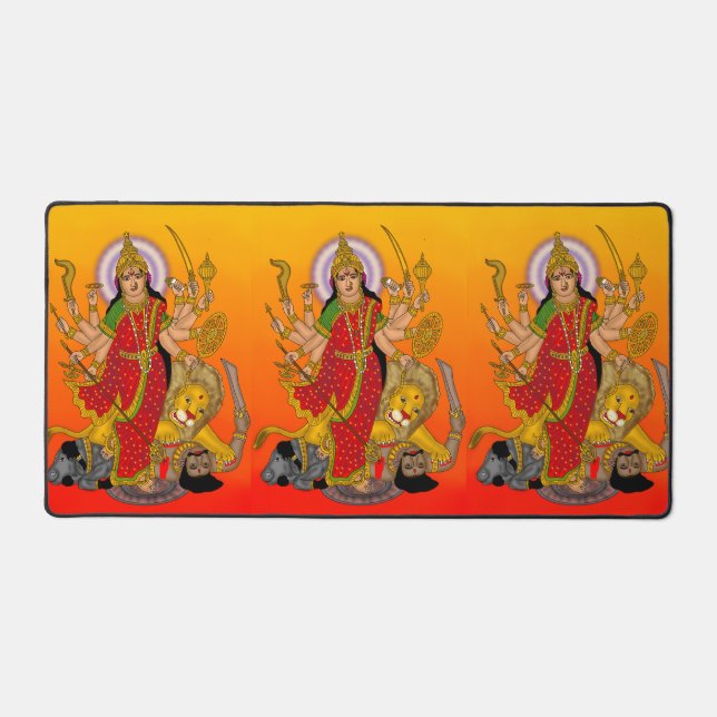 Goddess Durga Mouse Pad (Front)