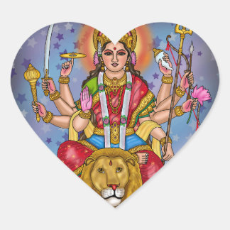 Goddess Durga Sticker