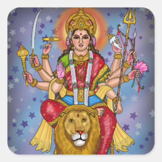 Goddess Durga Sticker