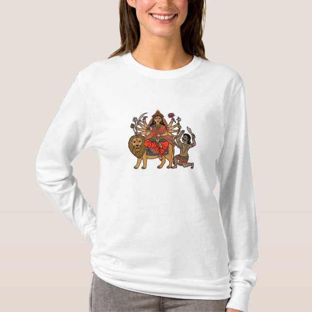 Goddess Durga  T-Shirt (Front)