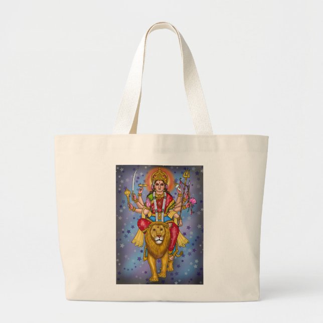Goddess Durga Tote Bag (Front)