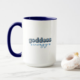 Goddess energy (blue) mug