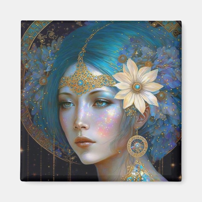Goddess Fantasy Art Magnet (Front)