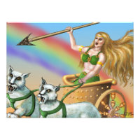 Goddess Freya Photo Print