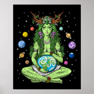 Goddess Gaia Poster