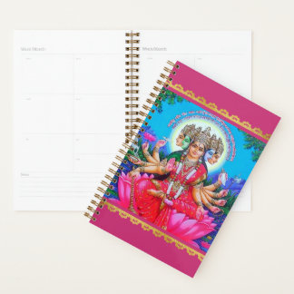 Goddess Gayatri Devi Veda Mata Deity Planner