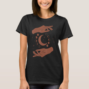 Goddess Healing Hands Moon Light Worker T-Shirt