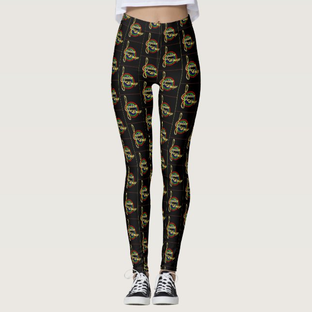 Goddess Image Leggings (Front)
