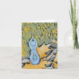 Goddess in the Woods, Blank All Occasions Card