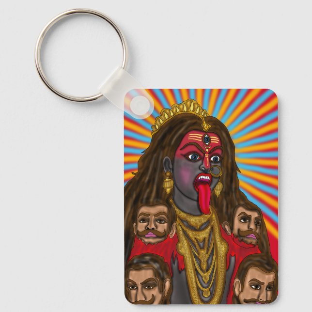 Goddess Kali Keychain (Front)