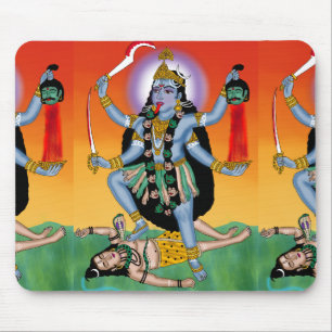 Goddess Kali Mouse Pad